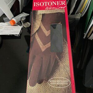 Isotoner Women’s Gloves Navy 24813 Size 6.5-8